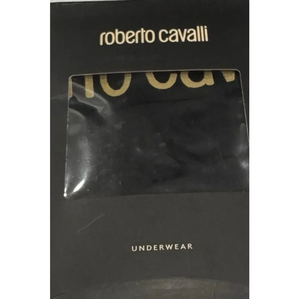 13-53 ROBERTO CAVALLI Men's Knit Cotton Stretch Boxer Brief Underwear Trunks 2XL